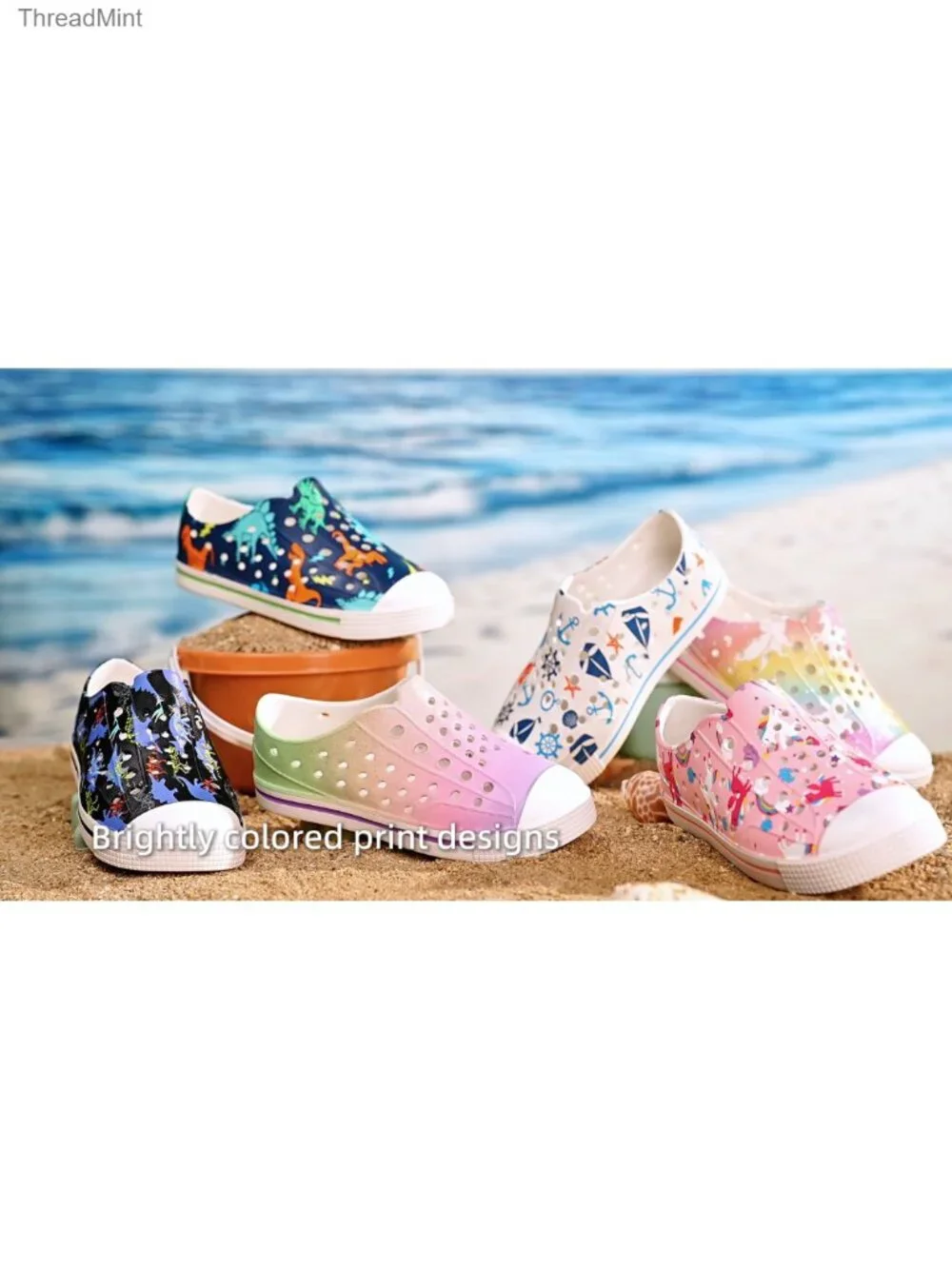 Toddler Water Shoes for Boys Girls | EVA Quick-Dry Kids Sandals Summer Beach